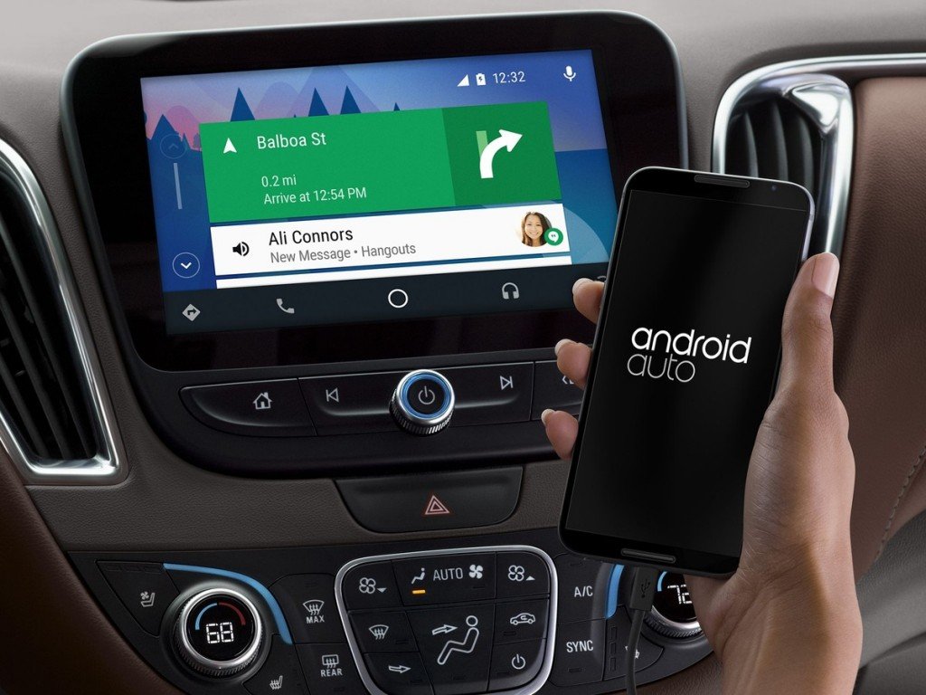 android auto painel