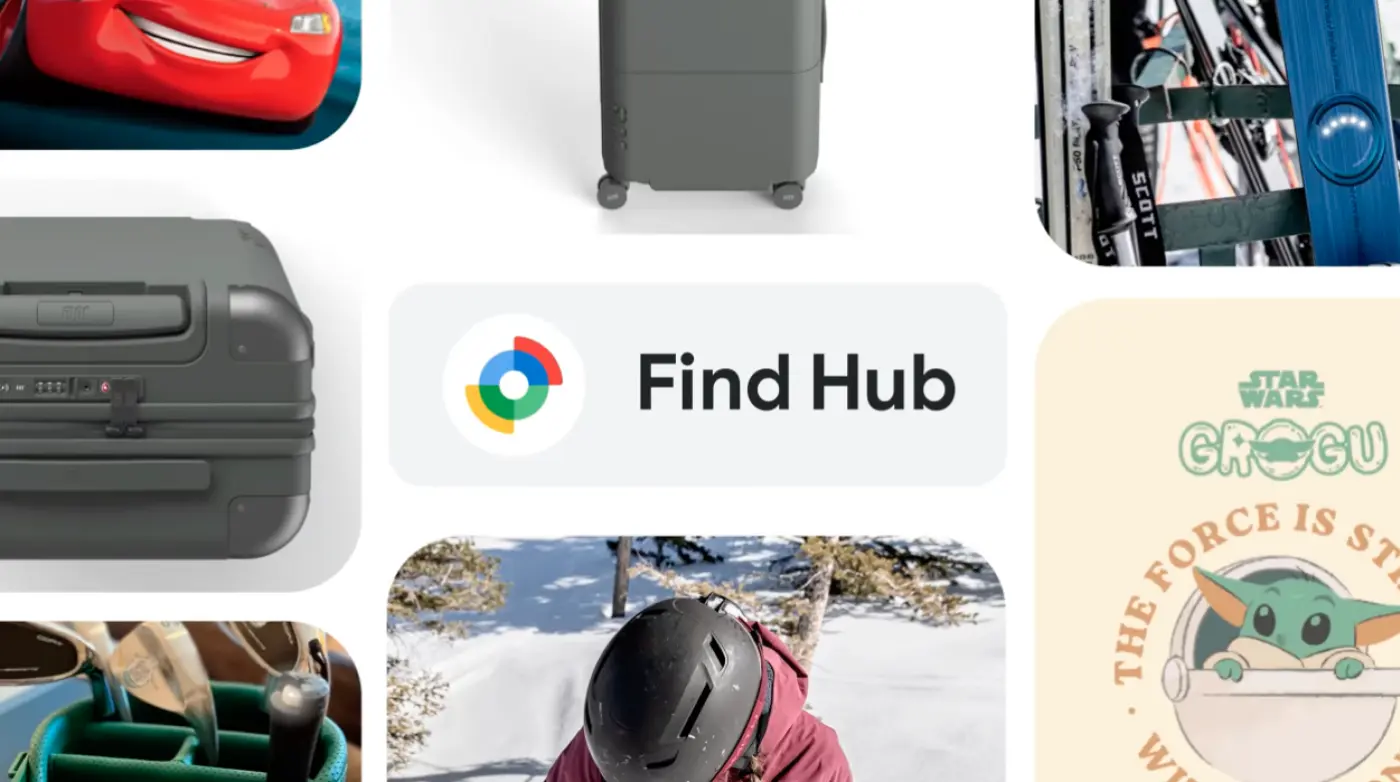 Google renomeia Find My Device para Find Hub com foco em rastreamento de pessoas, malas e dispositivos