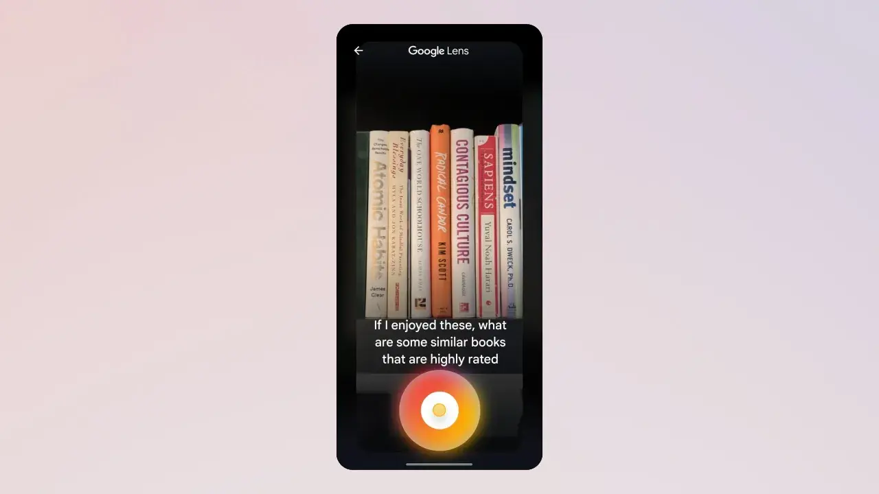 Google testa novo modo com IA ao vivo no Google Lens, parecido com o Gemini Live