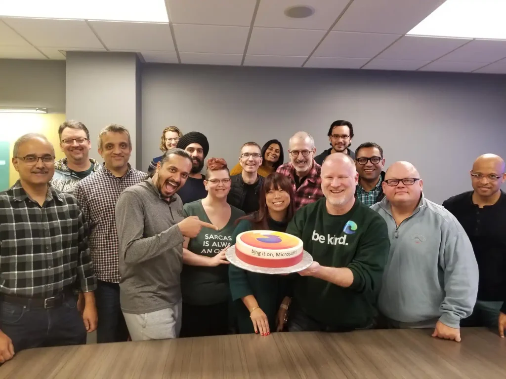 A história da troca de bolos entre Google, Microsoft e Mozilla