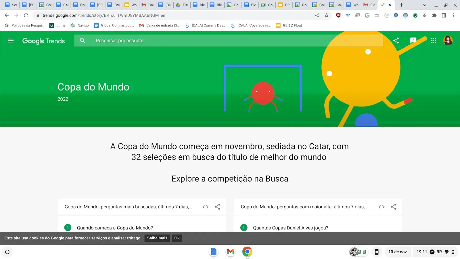 Copa do Mundo 2022 ganha Doodle do Google; buscador celebra jogos