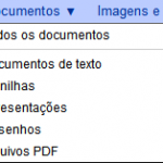 google docs menu documentos