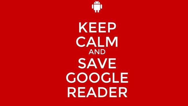 Keep Calm and Save Google Reader