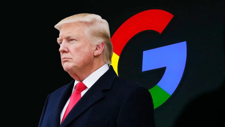 trump google