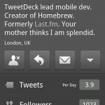 tweetdeck for android profile